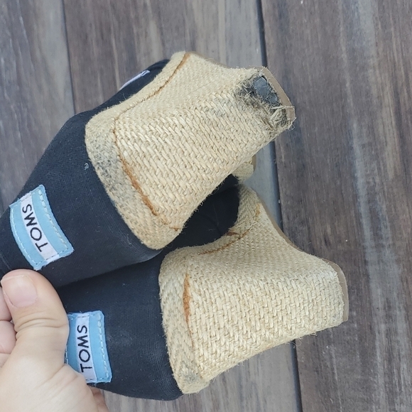 Toms Women Wedge Sandals Open Toe sz 10 - Picture 8 of 13